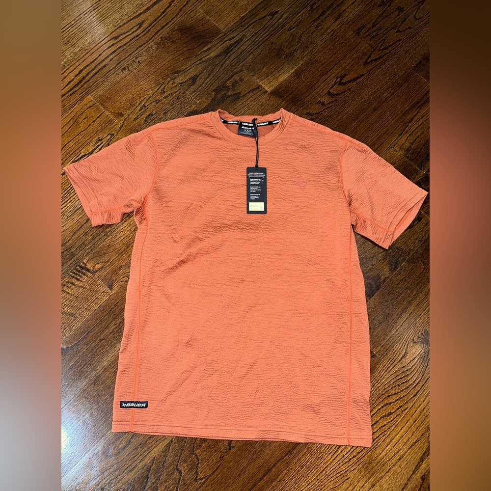 NWT - Bauer Orange Short Sleeve Tee
